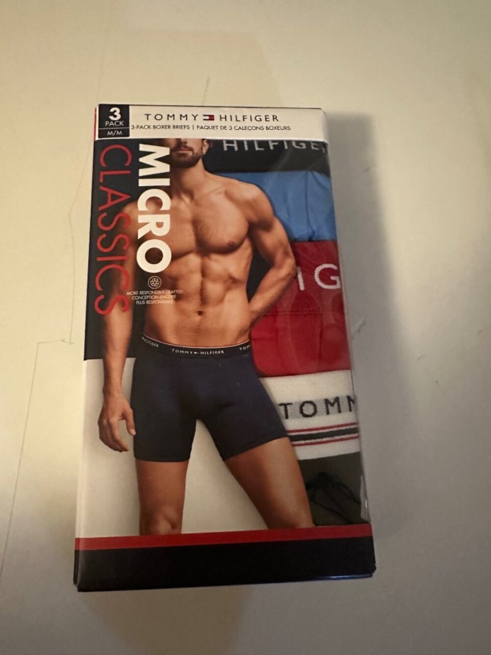 Tommy Hilfiger Men's Micro Classics Boxer Briefs 3-pack New